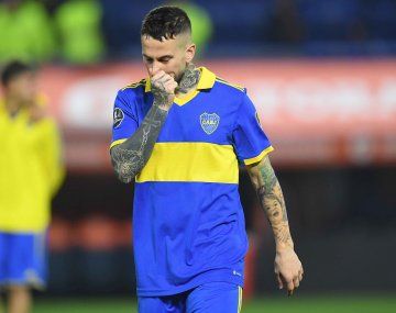 El llanto de Benedetto tras la eliminación de Boca en la Libertadores