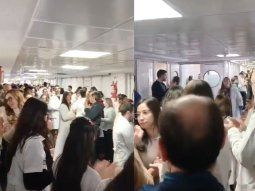 Personal del Garrahan realizó un ruidazo en reclamo por el cierre de las residencias