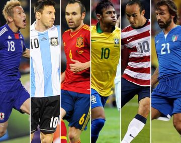 Los 31 clasificados al Mundial Brasil 2014