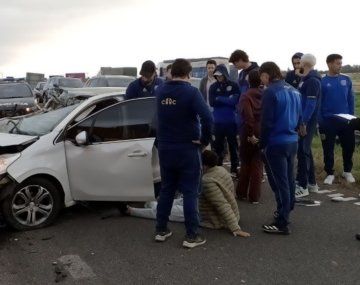 Preocupación en Central: Kevin Gutiérrez se accidentó camino a la práctica