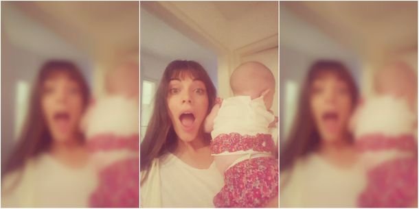 Emilia Attias y su hija Gina