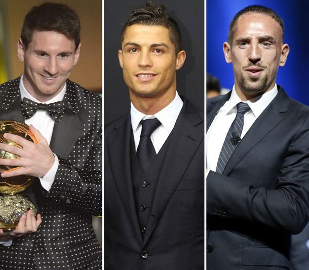 ¿Por qué Messi, Cristiano Ronaldo y Ribéry merecen ganar el Balón de Oro?
