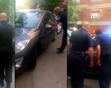 Un conductor chocó un auto en Mar del Plata