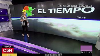 Pronóstico del tiempo para todo el país en C5N Pronóstico del tiempo para todo el país en C5N