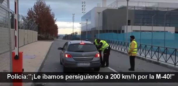 James Rodríguez, perseguido por la policia por ir a 200 km/h