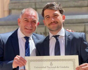 Martín Juez se distanció políticamente de su padre, Luis Juez, por Milei