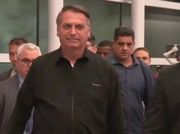Jair Bolsonaro llegó a la Argentina para asistir a la asunción de Javier Milei