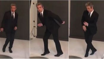 Ricardo Darín, divertido durante una sesión de fotos. Ricardo Darín, divertido durante una sesión de fotos.