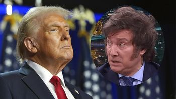Donald Trump sanciona a Javier Milei.