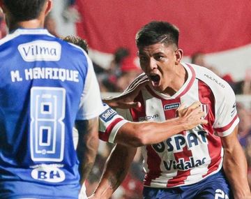 Unión le ganó en la última a Cruzeiro en su debut en la Copa Sudamericana