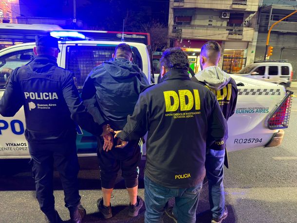 Uno de los sospechosos fue detenido en Lanús