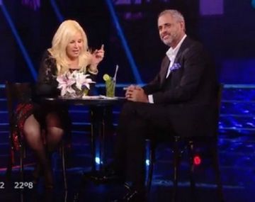 Mirá la charla de Susana y Rial: hablaron de Monzón y La Mary