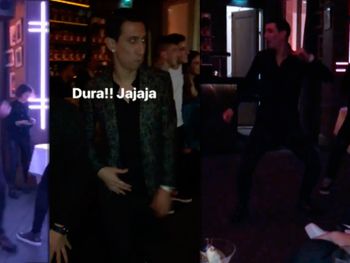 El bailarín Di María: así se mueve en la pista el jugador de la Selección