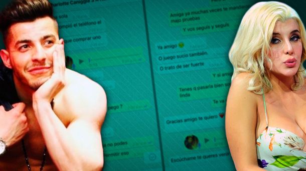 Aparecieron supuestos chats entre Charlotte y Loan