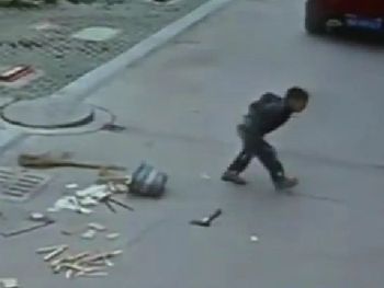 Milagro: un niño sobrevive tras ser atropellado