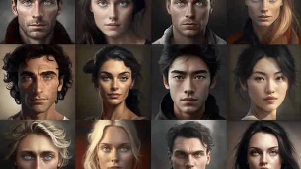 Las personas más lindas del mundo según la inteligencia artificial.