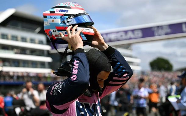 Franco Colapinto en Silverstone.