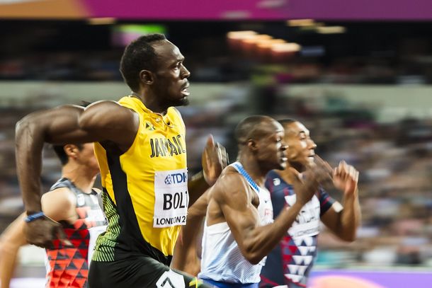 Usain Bolt empieza a despedirse en el Mundial de Atletismo