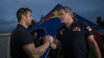 Sebastian Loeb y Carlos Sainz. Sebastian Loeb y Carlos Sainz.