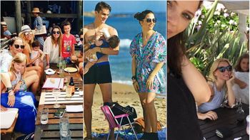 Nicole y Figueiras, de vacaciones juntas Nicole y Figueiras, de vacaciones juntas