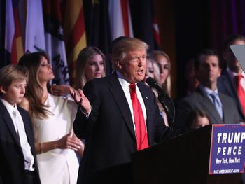 Trump, flamante presidente de los Estados Unidos