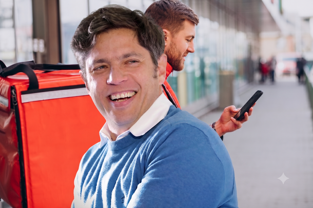 Axel Kicillof impulsa una Ley para que los trabajadores de aplicaciones tengan seguro y botón de pánico