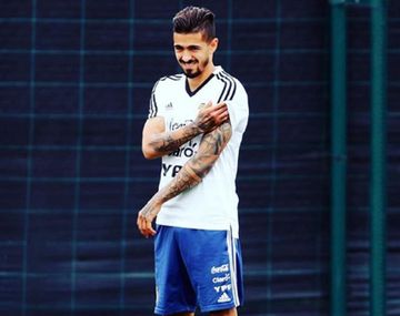 Manu Lanzini volcó en su auto en Inglaterra