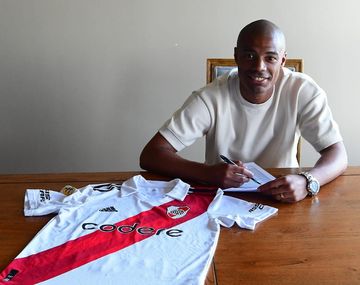 De la Cruz renovó su contrato con River: hasta cuándo