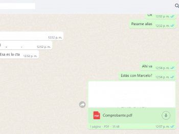 Un cura simuló caer en una estafa, envió el comprobante y se volvió viral