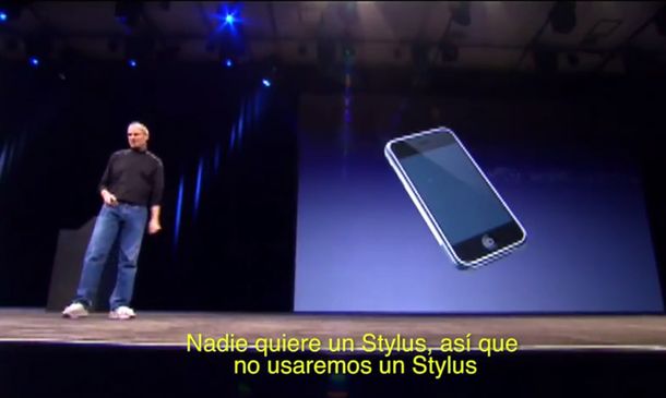 VIDEO: El iPad Pro tendrá un stylus: así hablaba Steve Jobs del tema en 2007