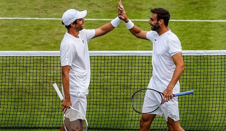 Zeballos es finalista de dobles en Wimbledon