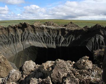 ¿Qué fue lo que generó el cráter en Siberia?