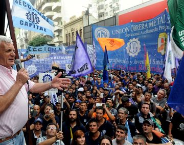 La UOM se movilizó al Ministerio de Trabajo