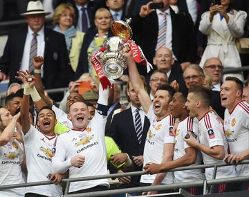 Manchester United venció al Crystal Palace y se quedó con la FA Cup
