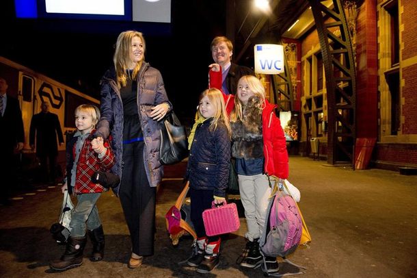 Holanda: la familia real, entre la fiesta y la tragedia