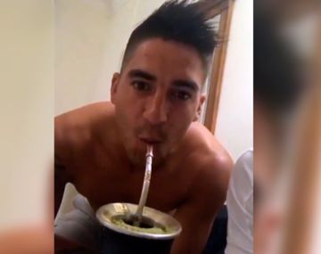 El goleador del Rojo se burló de Racing en un video en vivo