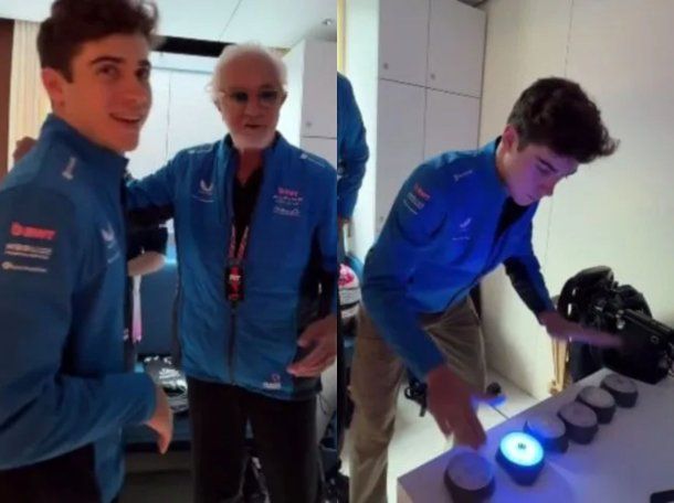 El desopilante desafío entre Franco Colapinto y Flavio Briatore antes del GP de Hungría