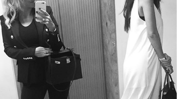 Wanda y Zaira, en uno de sus reencuentros Wanda y Zaira, en uno de sus reencuentros