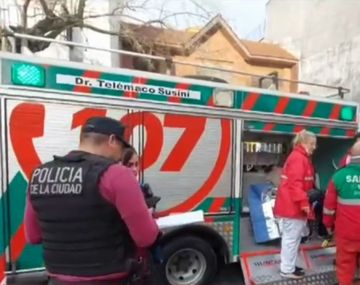 Controlaron un incendio en un edificio en Villa Crespo: hay ocho intoxicados