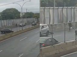 feroz tiroteo entre bandas narco en una autopista de rio de janeiro dejo un muerto feroz tiroteo entre bandas narco en una autopista de rio de janeiro dejo un muerto