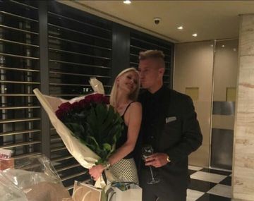 La selfie ostentosa de Maxi López