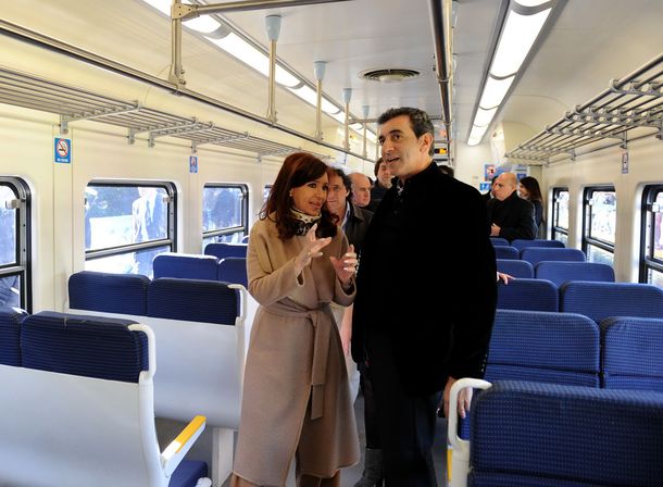 La Presidenta inauguró la extensión del ferrocarril San Martín en Pilar