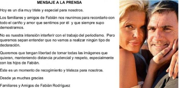 Se cumple un año de la muerte de Fabián Rodríguez: Nazarena en Miami y el mensaje familiar