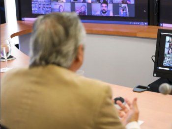 Alberto y Rodríguez Larreta hablan por videoconferencia