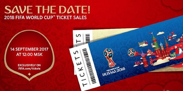 La FIFA anunció qué día se empiezan a vender las entradas para Rusia 2018