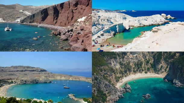 Grecia tiene una oferta infinita de playas paradisíacas