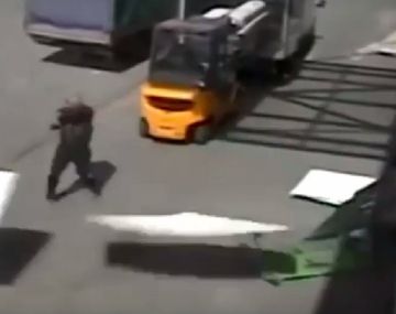 VIDEO: Un fuerte viento hizo volar chapas