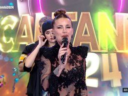 Flor Peña debutó como conductora del Cantando 2024. Flor Peña debutó como conductora del Cantando 2024.