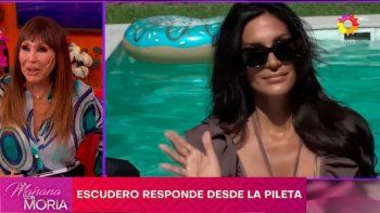 silvina escudero y moria casan revivieron su historico cruce en el bailando: tenes mucha... silvina escudero y moria casan revivieron su historico cruce en el bailando: tenes mucha...