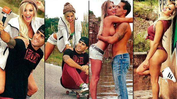 Las vacaciones hot de Noelia Marzol y su novio en Laguna Azul